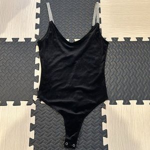 Velvet bodysuit